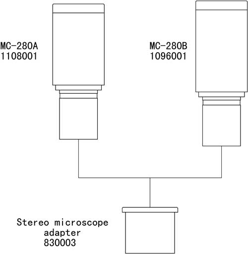 Video Microscope MC-280 System Diagram